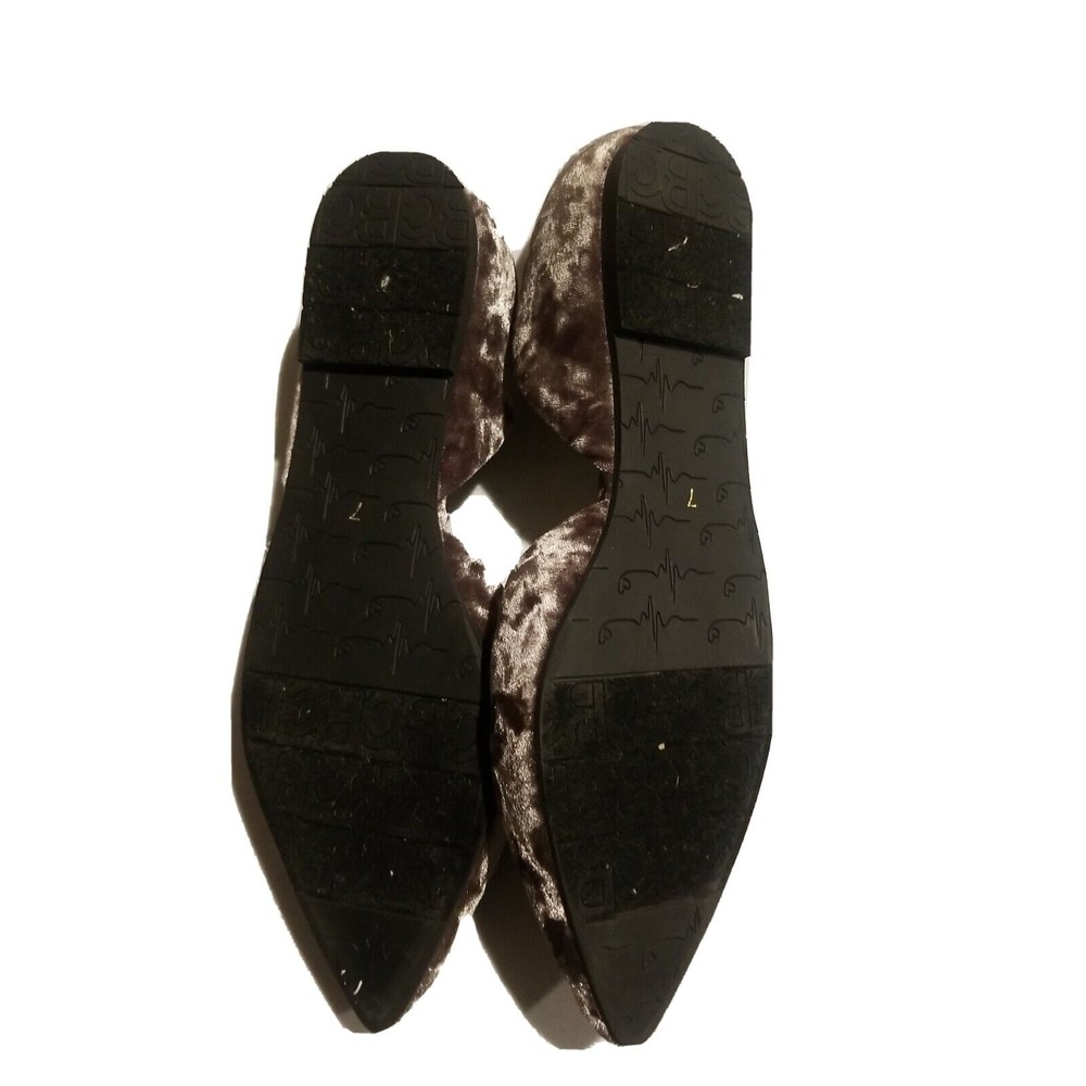 BC Footwear Chocolate Velvet Loafers - Picture 4 of 6